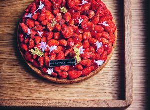 Fragaria vesca : tarte aux fraises des bois