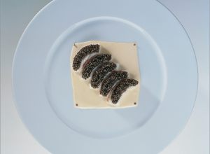 Langoustines refroidies, nage réduite, caviar osciètre par Alain Ducasse