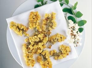 Beignets de fleurs d’acacia par Alain Ducasse