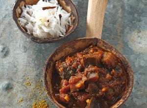 Vindaloo d'aubergines
