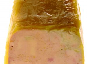 Terrine de foie gras poivre et sel