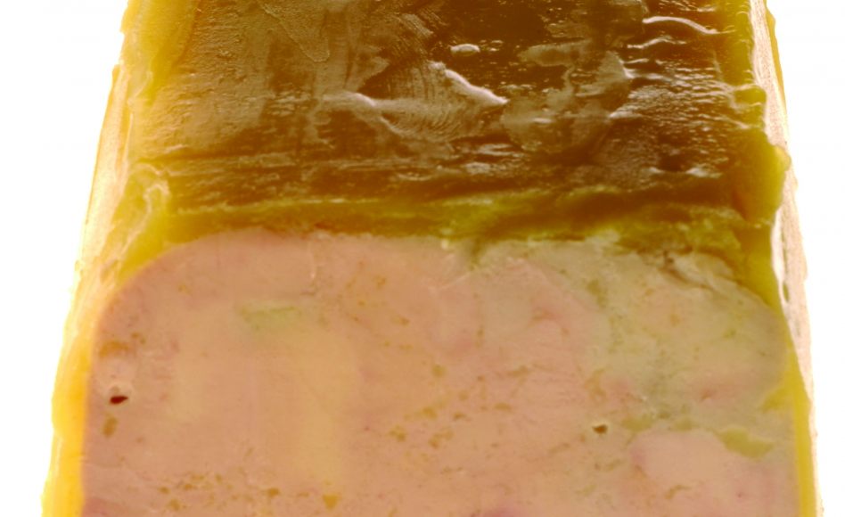 Terrine de foie gras poivre et sel