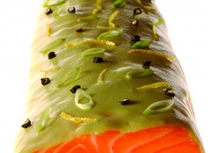 Recette de saumon froid à la parisienne sauce verte par Alain Ducasse