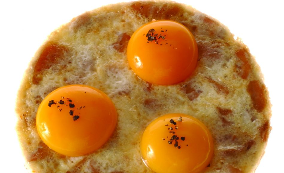 Recette d'œuf plat aux tripes par Alain Ducasse