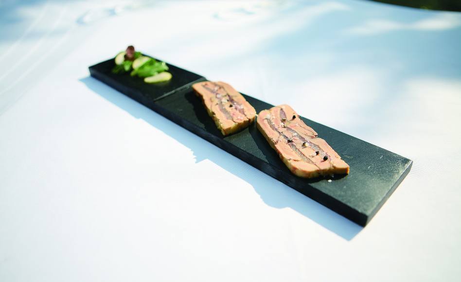 Terrine de foie gras aux poires par Alain Ducasse