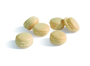 Macarons vanille par l'École de Cuisine Alain Ducasse