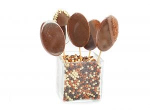 Sucettes choco-caramel par l'Ecole de Cuisine Alain Ducasse