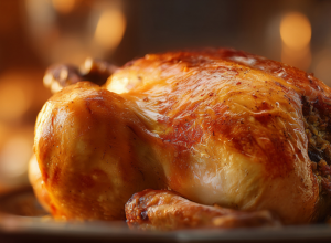 Dinde farcie aux fruits secs