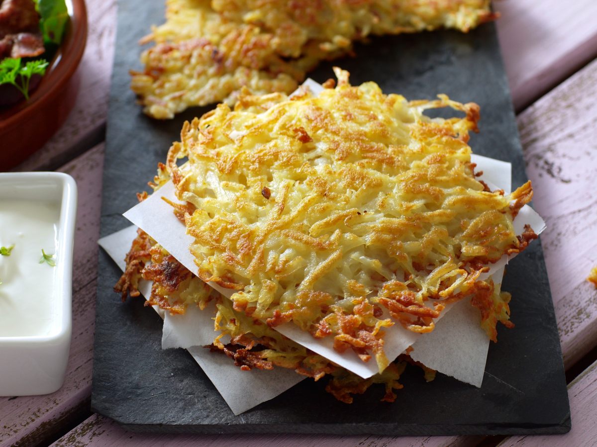 Recette de galettes de pommes de terre rosti