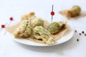 Beignets de fleurs de courgettes