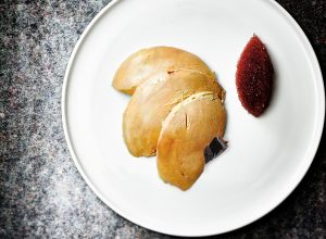 Terrine de foie gras truffée
