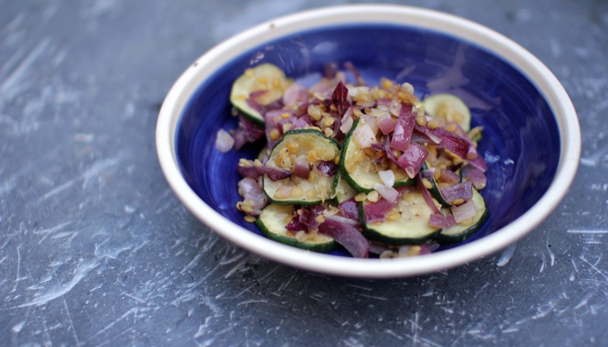 Recette de Lentilles roses et courgettes à la cardamome par Marie ...