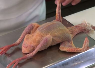 Préparer un pigeonneau