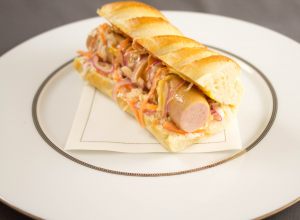 Recette de coleslaw hot dog par Alain Ducasse