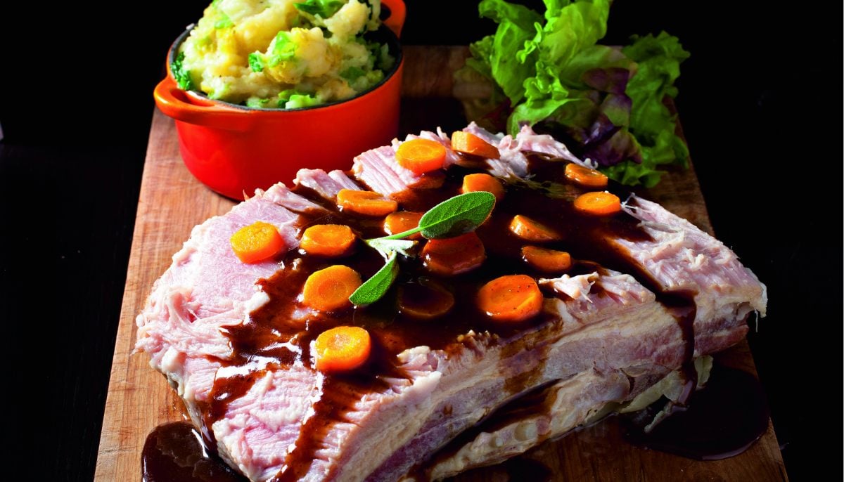 Recette de Lard en potaufeu par Sophie Dudemaine Académie du Goût