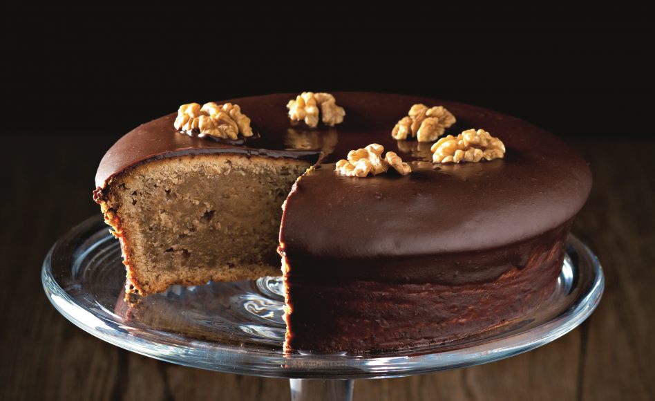 Recette de gâteau au chocolat et aux noix de Robuchon par Sophie