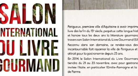 Salon International du Livre Gourmand : goûtez à la littérature !