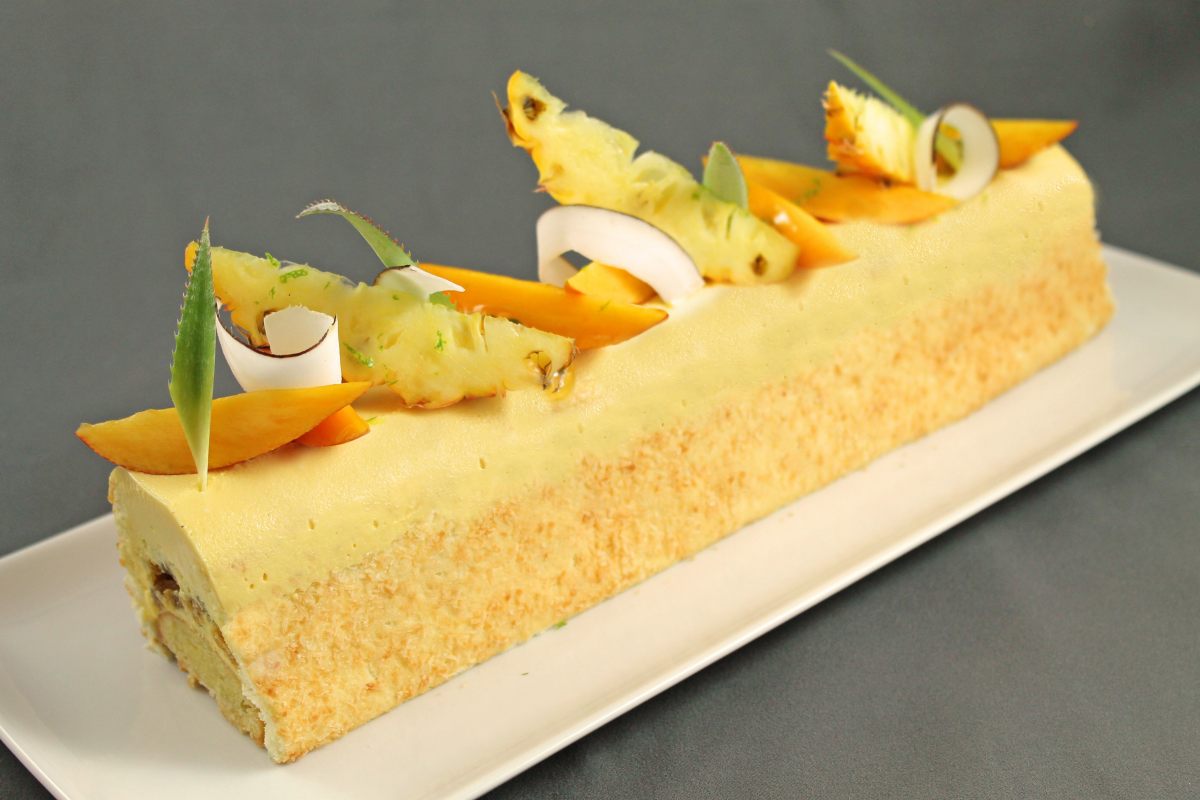Recette de bûche exotique par Alain Ducasse