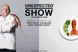 Unexpected Show : le spectacle culinaire gratuit de Thierry Marx à la Défense