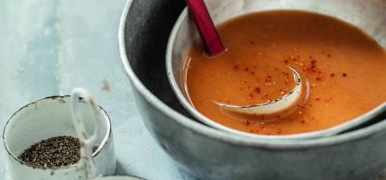 La bisque de crabes mous de monique