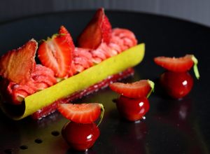 Recette de fraise par Arnaud Lallement