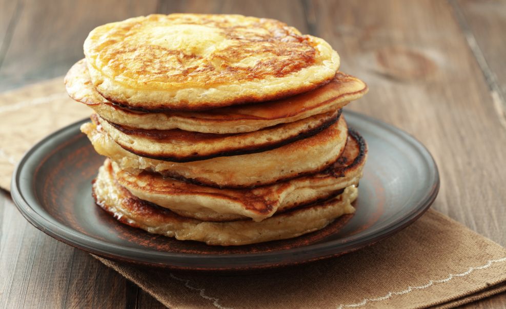 Recette de Mes pancakes par Julie Andrieu Académie du Goût