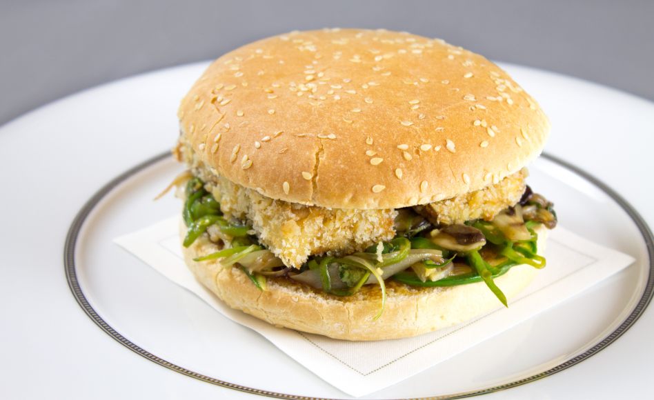 Recette de veggie burger au tofu par Alain Ducasse