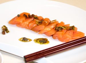Recette de sashimi méditerranéen par Alain Ducasse