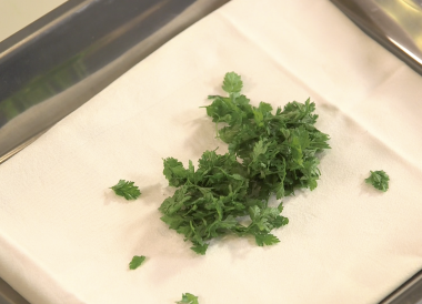Technique pour effeuiller le cerfeuil
