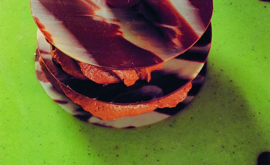 Feuillantine au chocolat et à la cannelle par Joël Robuchon