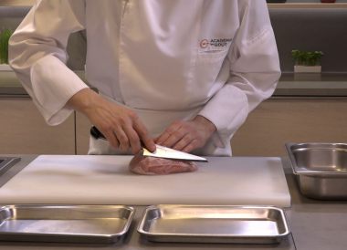 Technique pour parer et dégraisser un rond de veine