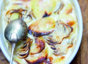 Gratin dauphinois fenouil et pommes de terre par Julie Andrieu