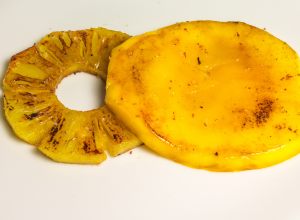 recette de mangue et ananas plancha