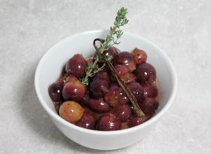 recette de raisins flambés