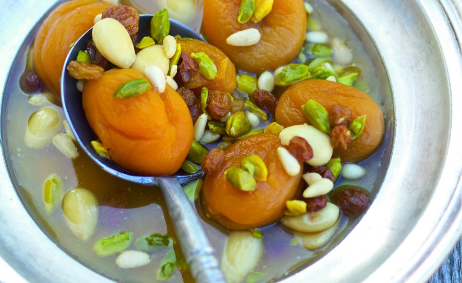Fruits secs macérés à la syrienne par Julie Andrieu