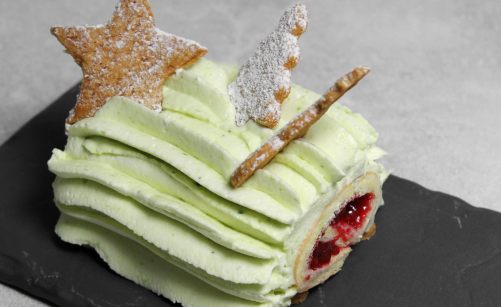 Recette De Buchette Framboise Pistache Par Alain Ducasse