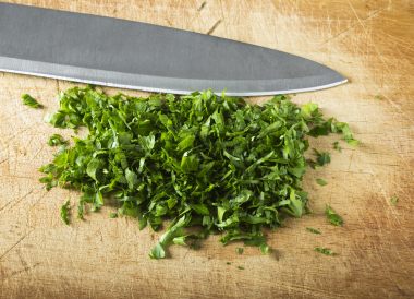hacher du persil