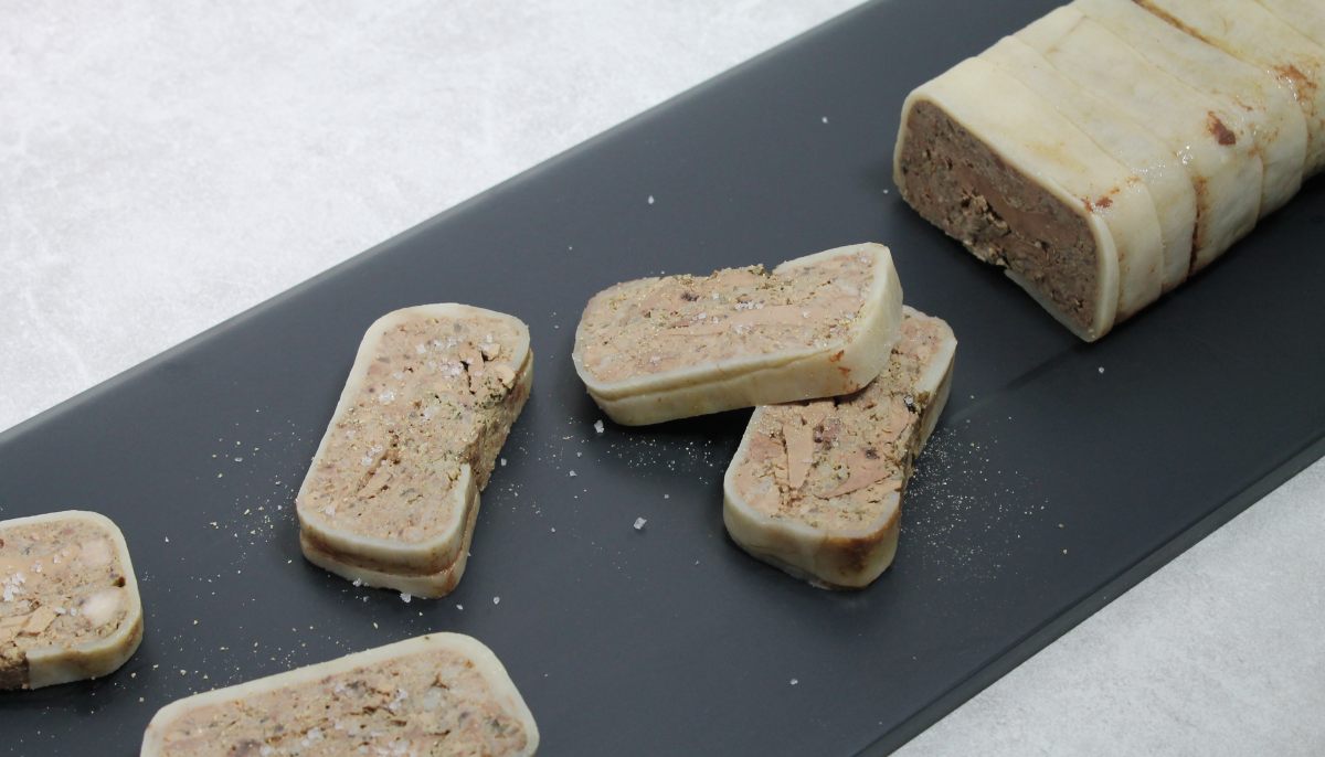 Recette terrine de lentilles au foie gras et au petit salé - Marie Claire
