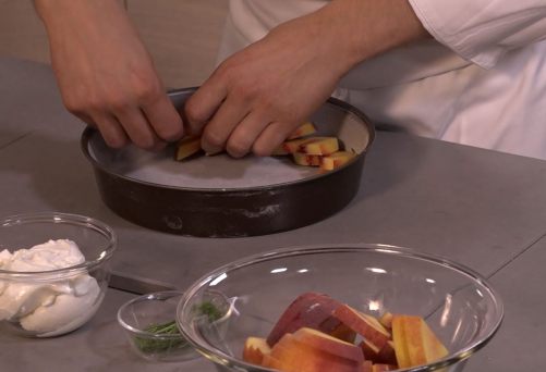 Recette De Gateau De Peches Au Mascarpone Et A La Verveine Par Alain Ducasse