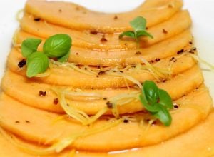 Recette Melon, épices, basilic par Alain Ducasse