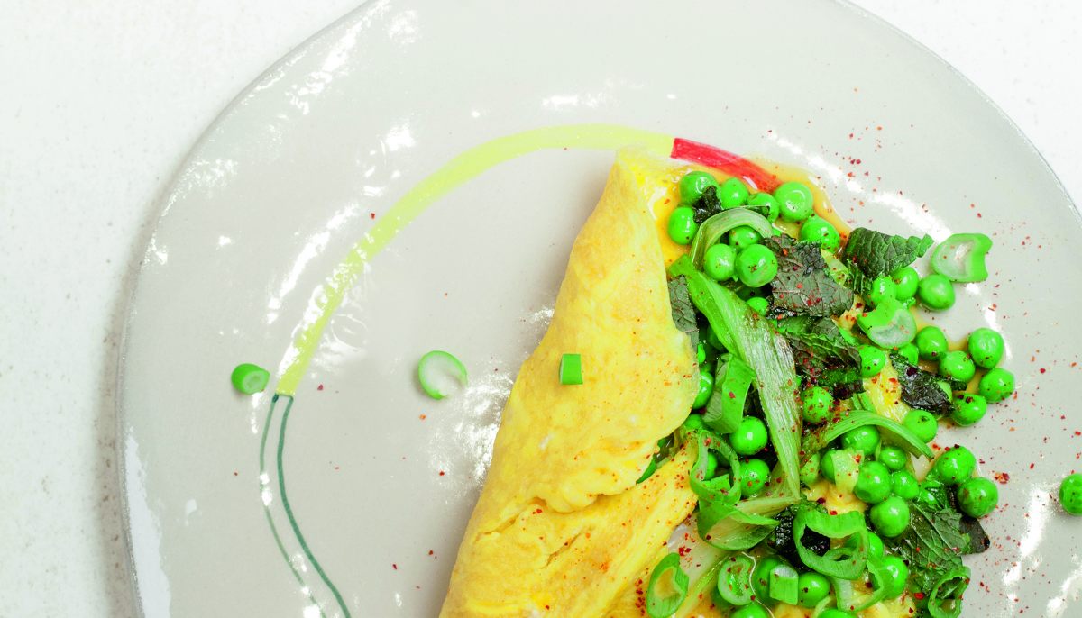 Recette D Omelette Aux Petits Pois Par Alain Ducasse