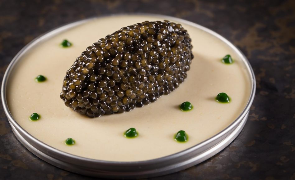 Recette de purée de pomme de terre, caviar et haddock fumé par Arnaud Lallement