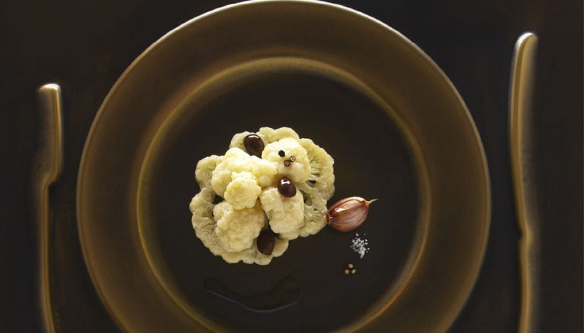 Recette de Choufleur aux olives par Alain Ducasse Académie du Goût