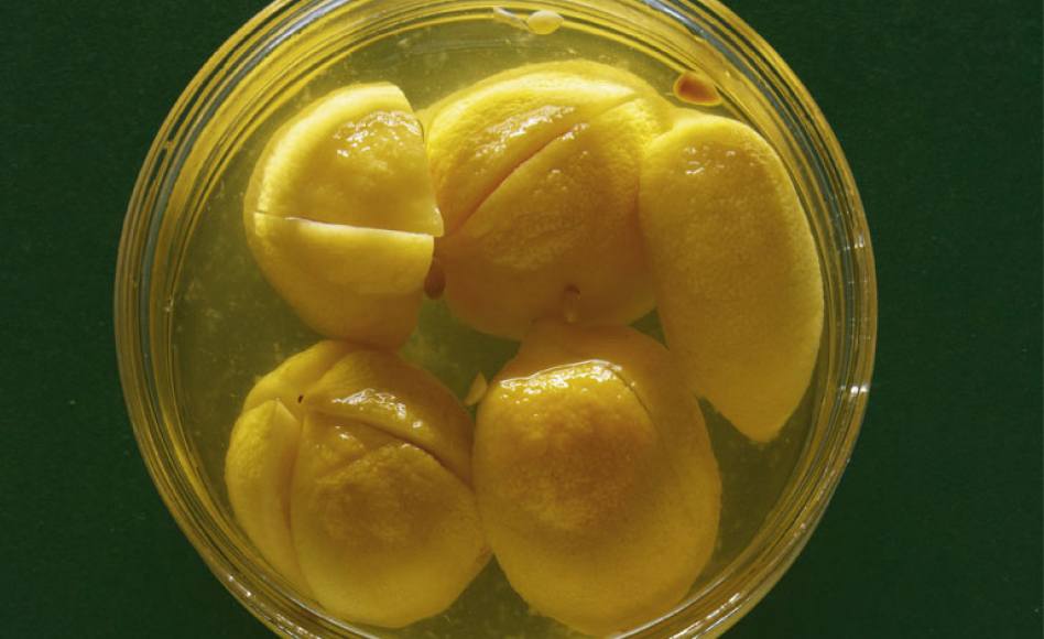 Citrons confits au sel