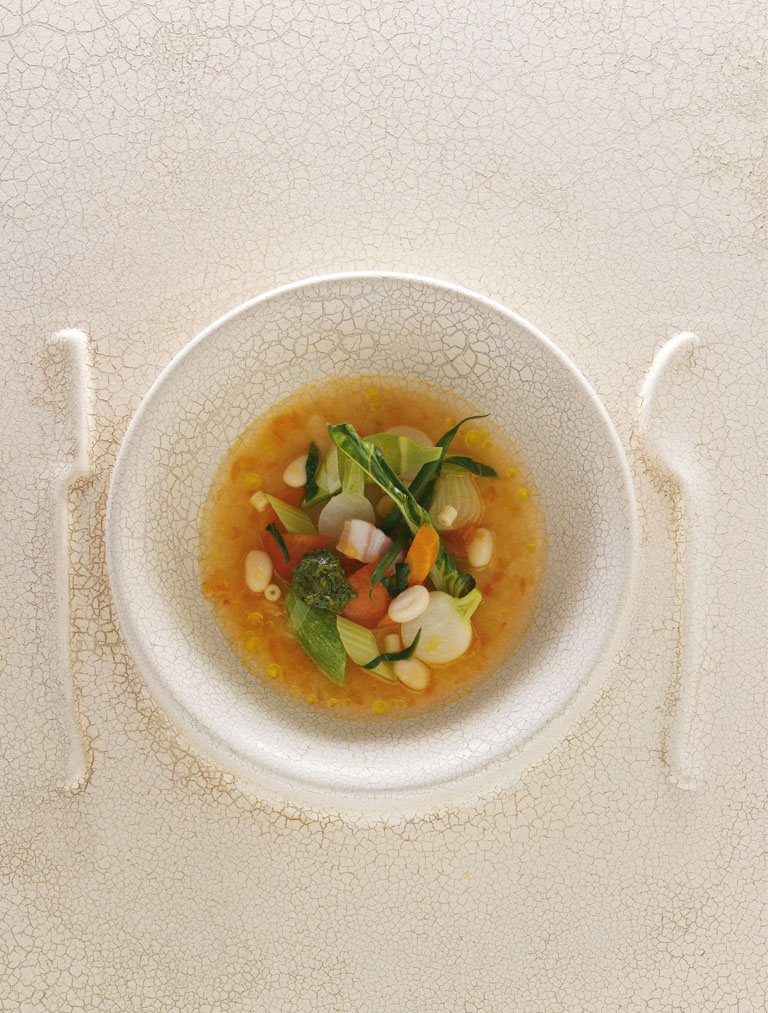Soupe au pistou par Alain Ducasse