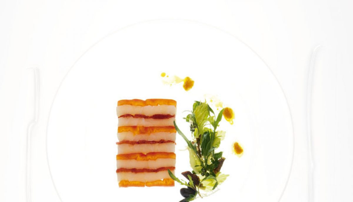 Recette de Salade de morue pressée, mesclun d’herbes par Alain Ducasse