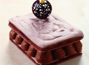 Recette de bûche au chocolat par Pierre Marcolini