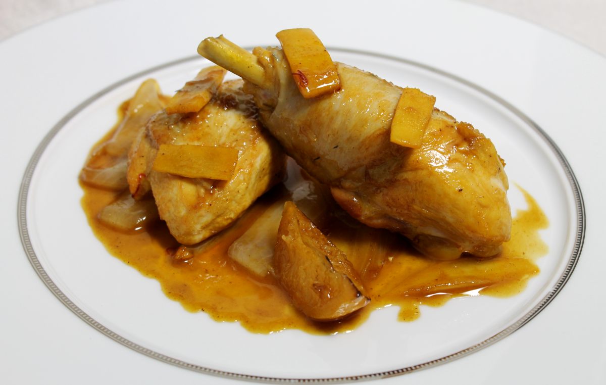 Poulet au citron confit par Alain Ducasse
