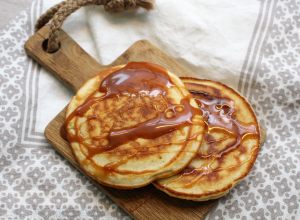 Pancakes fourrés au caramel par l'Académie du Goût