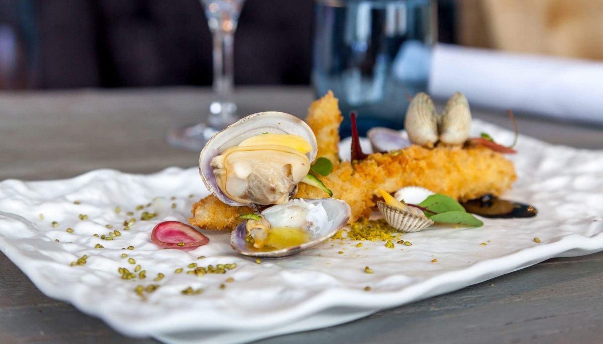 Recette de Tempura d'asperges blanches, coquillages